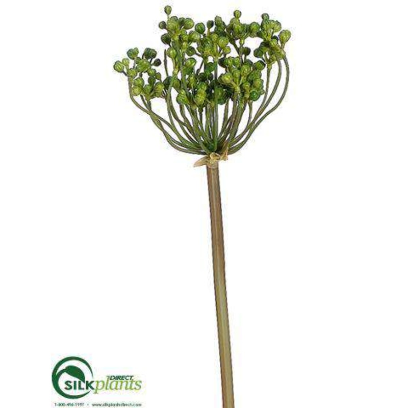 Lace Bud Spray – Green – Pack of 12