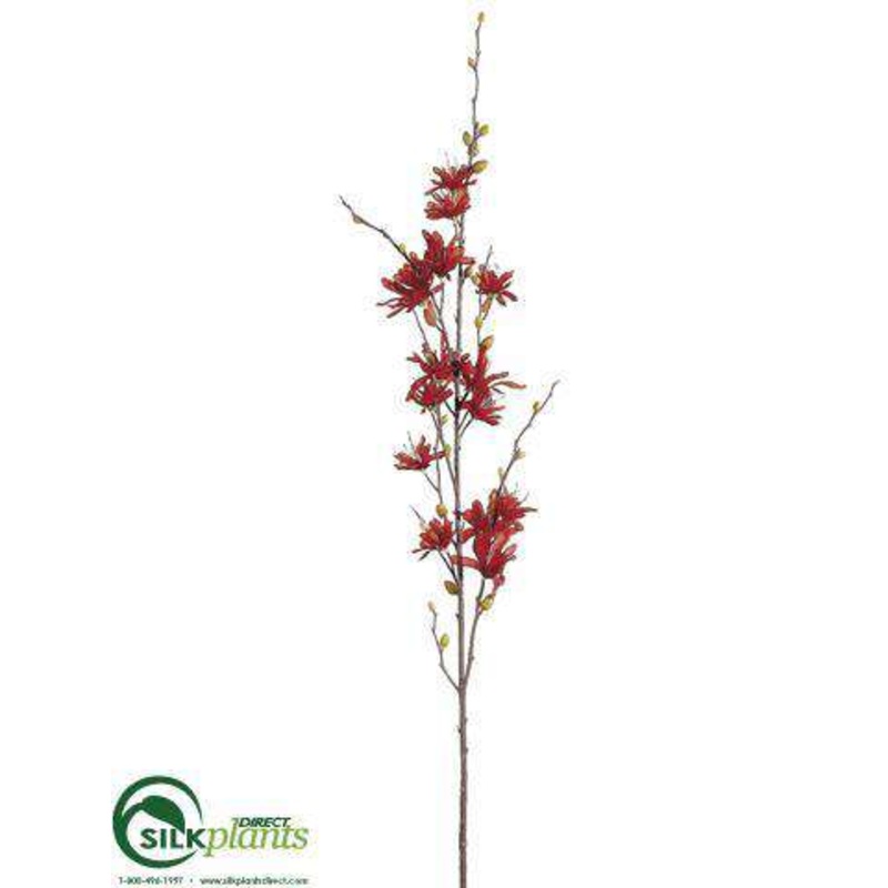 Winter Lily Spray – Flame Brick – Pack of 12