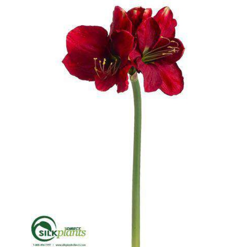 Amaryllis Spray – Red – Pack of 12