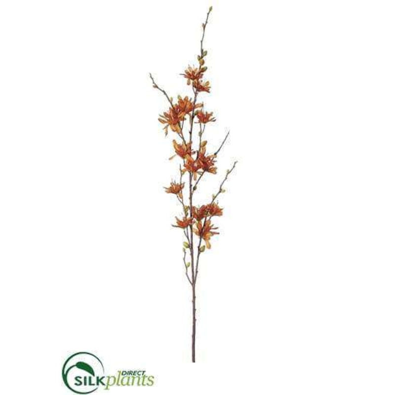 Winter Lily Spray – Amber – Pack of 12