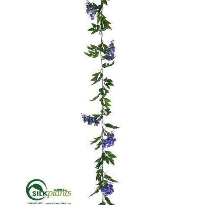 Wisteria Garland – Blue – Pack of 12