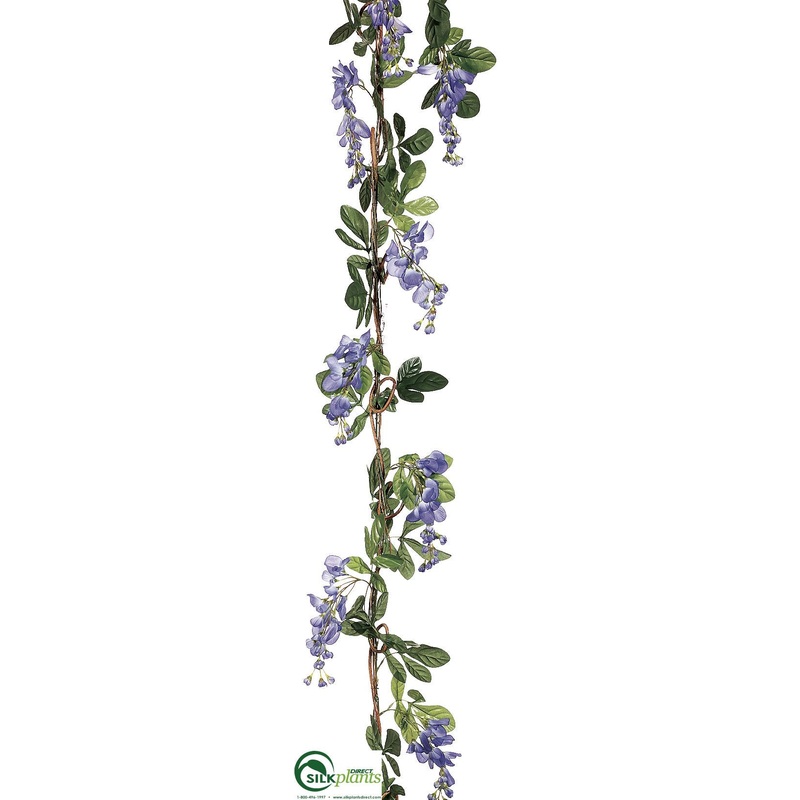 Wisteria Garland – Blue – Pack of 6