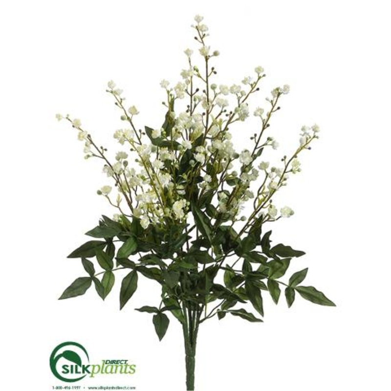 Wild Baby’s Breath Bush – Cream – Pack of 12