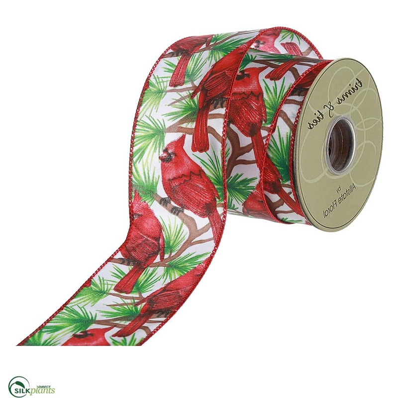 Cardinal Ribbon – Red Green – Pack of 6