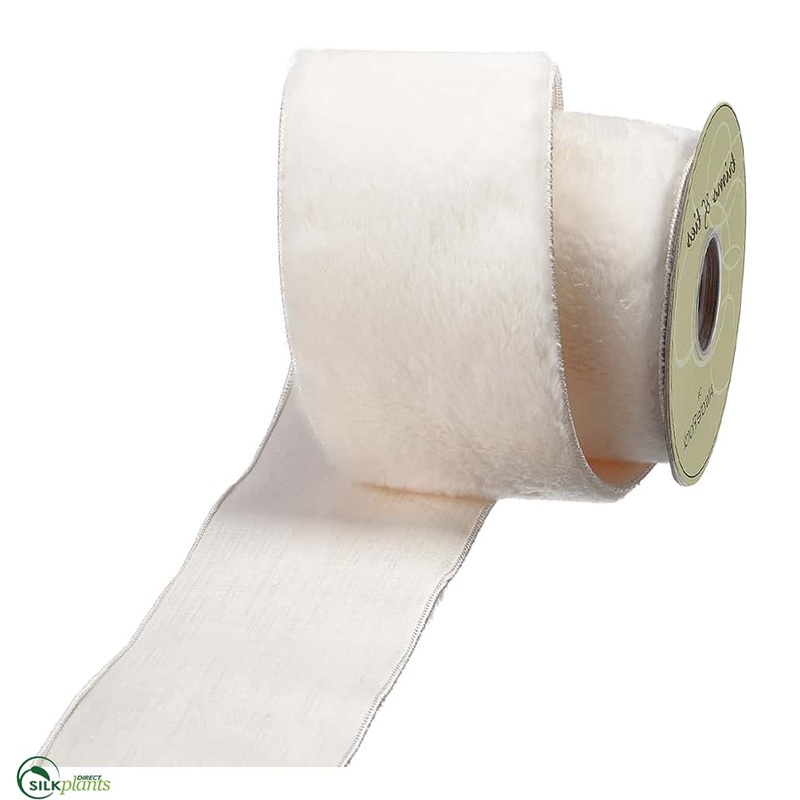 Metallic Ribbon – White – Pack of 6
