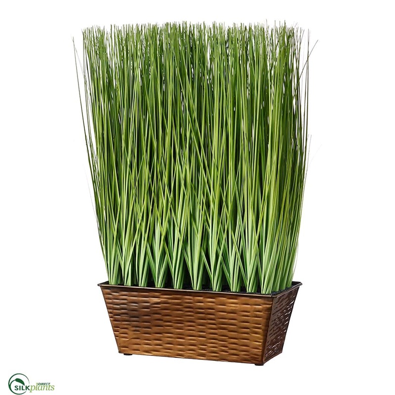 Grass in Tray – Green – Pack of 2