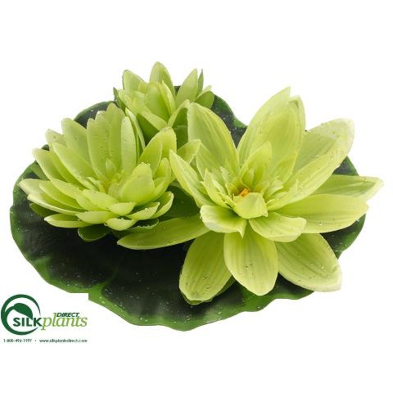 Floating Water Lily – Green – Pack of 6