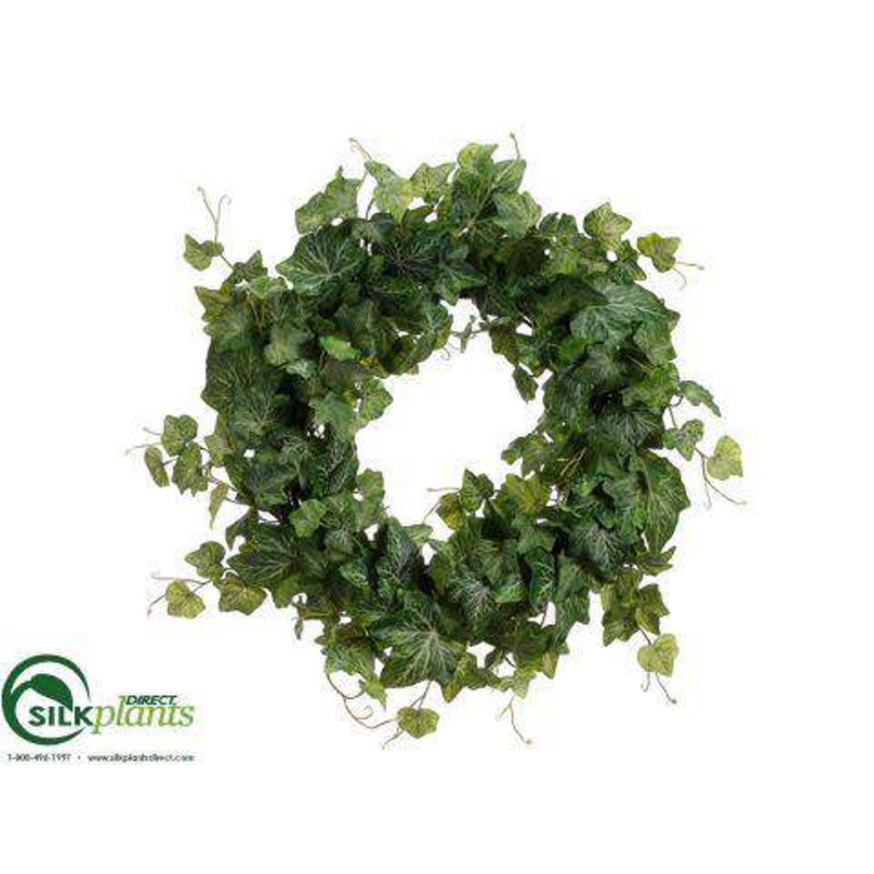 Ivy Wreath – Green Two Tone – Pack of 2