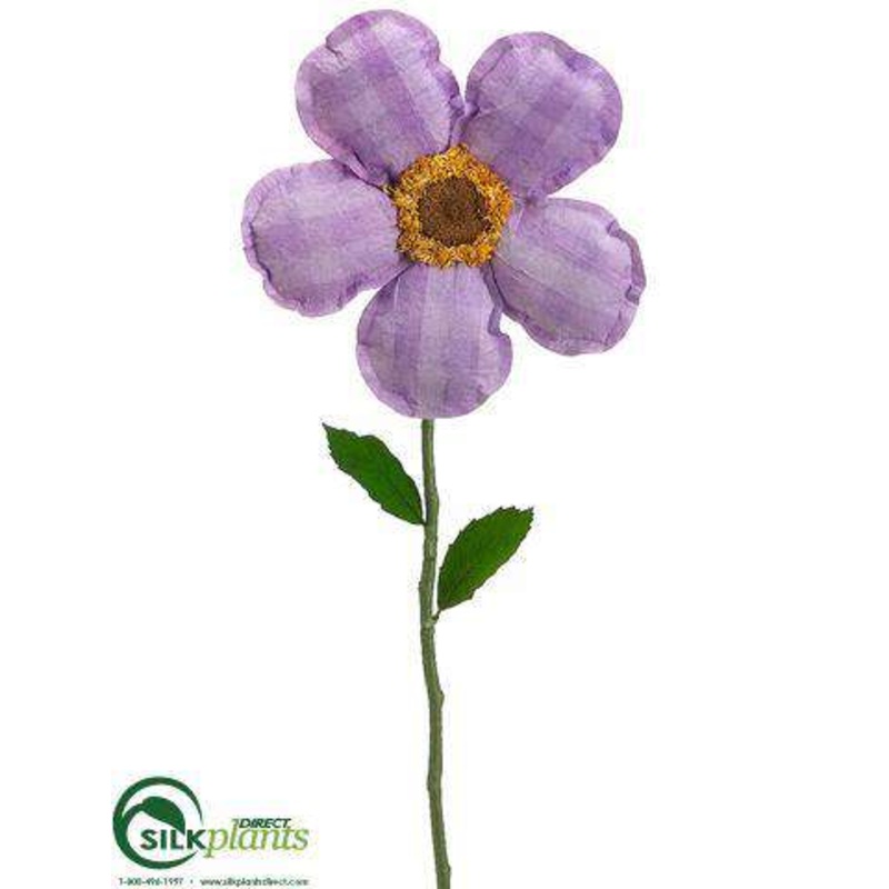 Sunflower Spray – Lavender White – Pack of 6