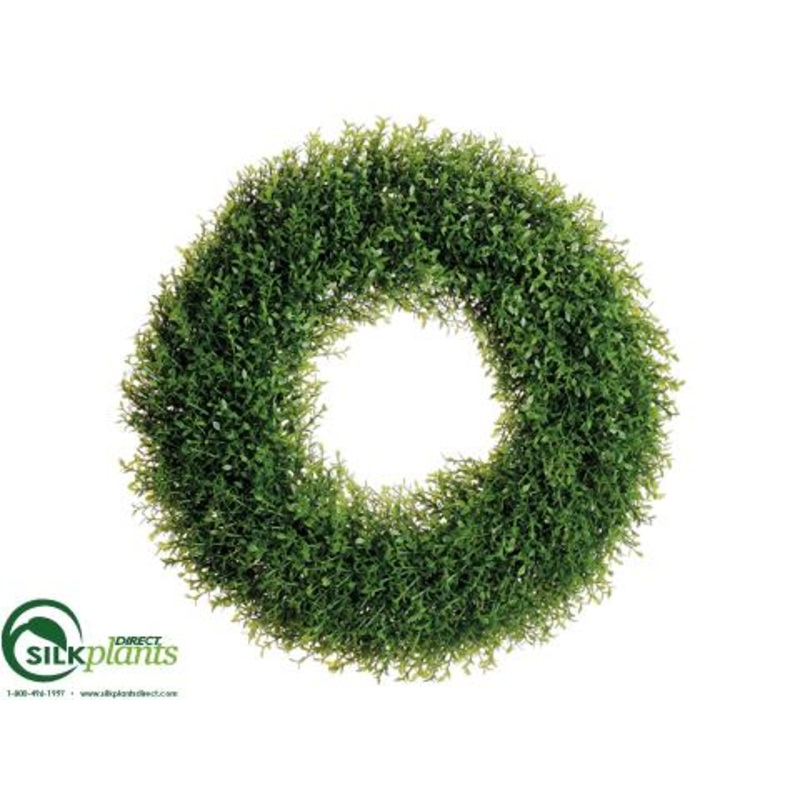 Tea Leaf Wreath – Green – Pack of 4