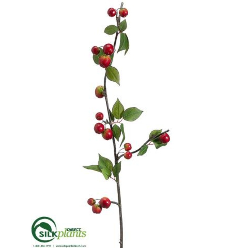Crabapple Spray – Red – Pack of 12