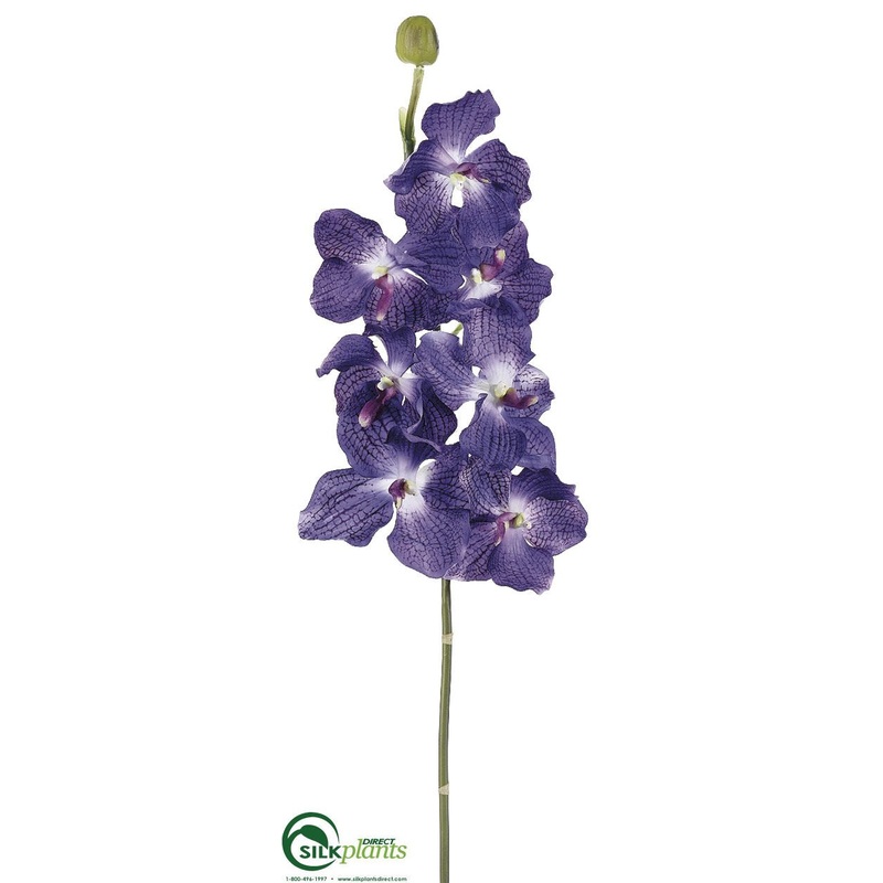 Vanda Orchid Spray – Purple – Pack of 6