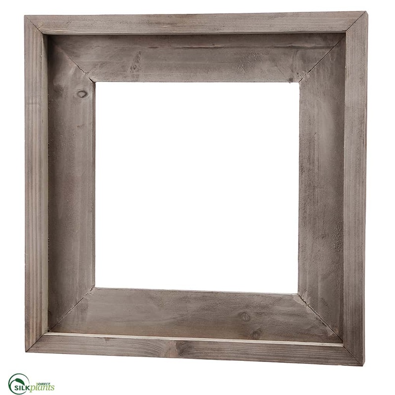 Wood Frame – Gray Whitewashed – Pack of 4