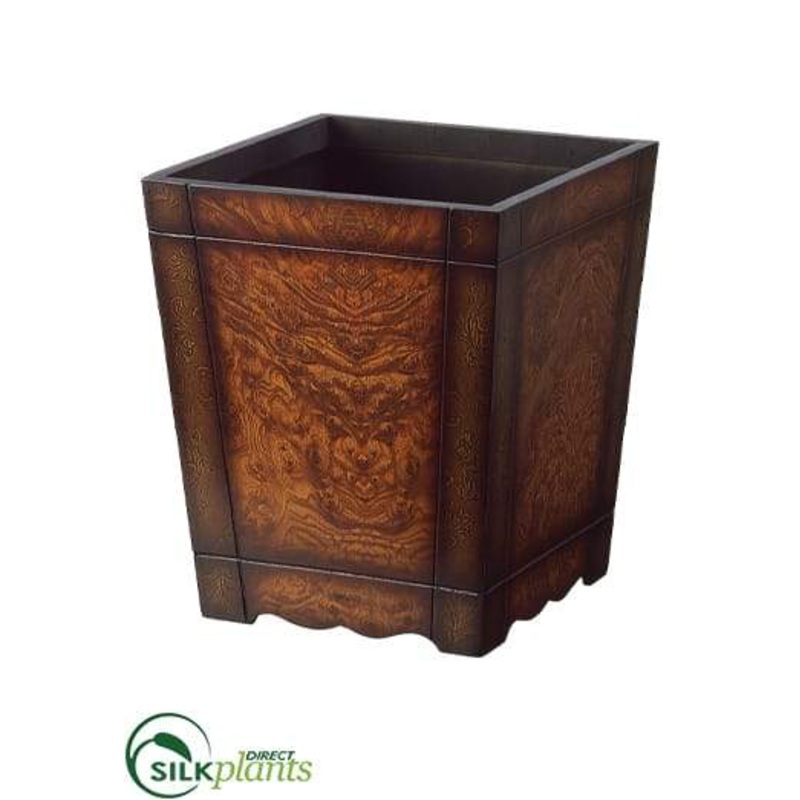 Wood Container – Brown – Pack of 1
