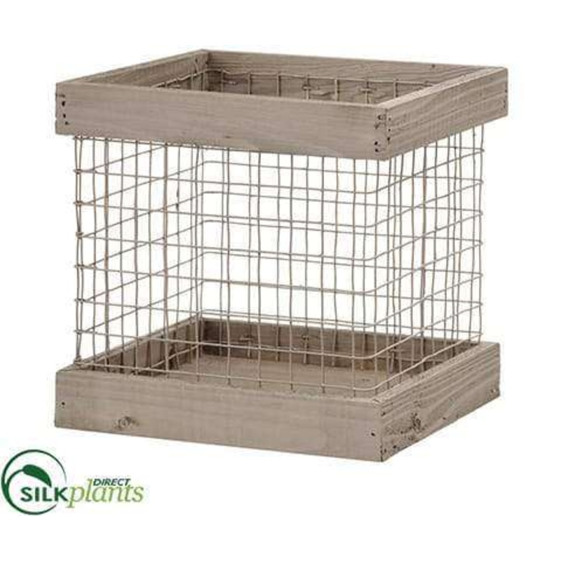 Wood Box – Brown – Pack of 6
