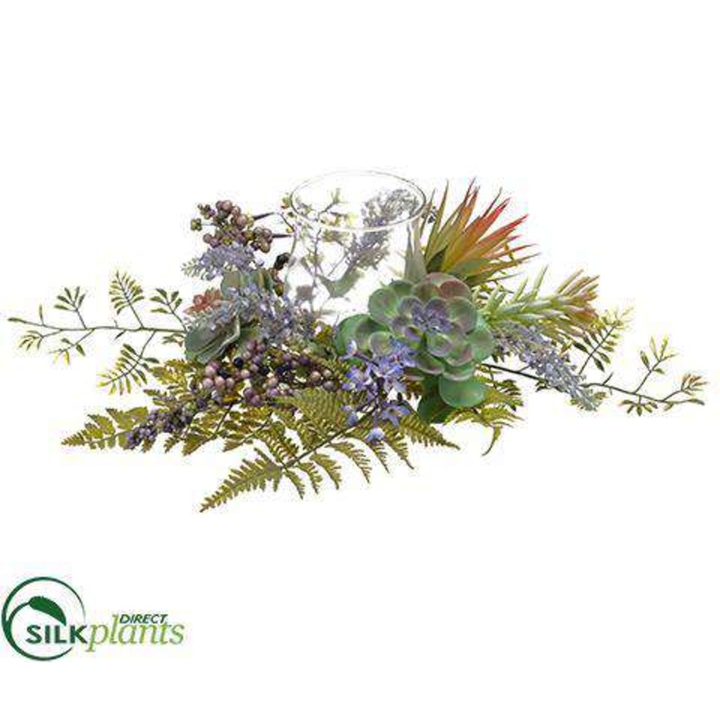 ,  Succulent, Fern Centerpiece – Lavender Green – Pack of 4