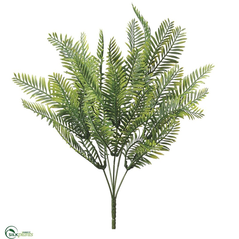 Woodland Fern Bush – Green – Pack of 6