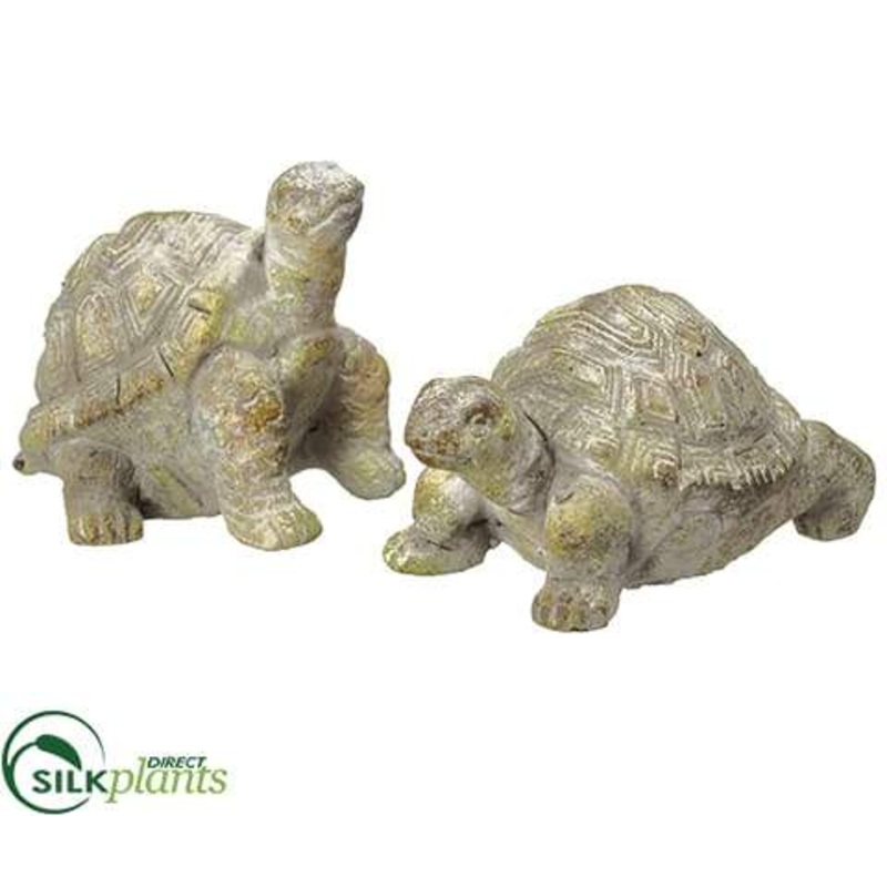 Turtle – Green Antique – Pack of 2