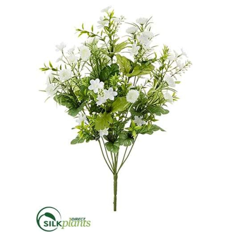 Wild Flower Bush – White – Pack of 12