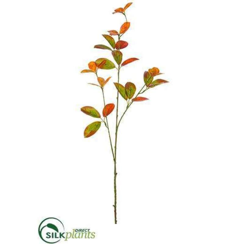 Viburnum Leaf Spray – Orange Red – Pack of 12