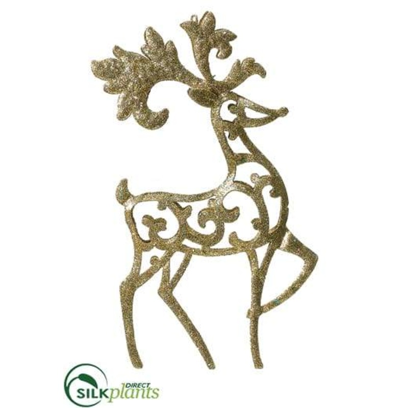 Aluminum Tree Ornament – Gold – Pack of 12