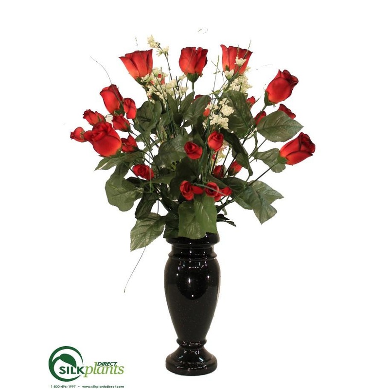 Vase of Roses – Red – Pack of 1