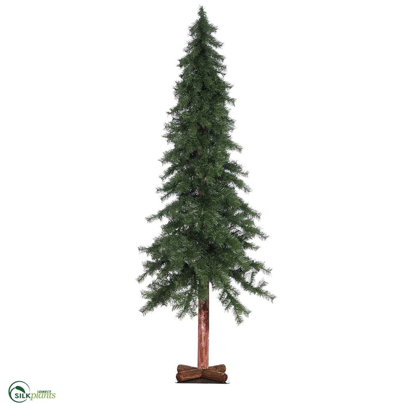 Apline Tree on Metal Plate – Green – Pack of 1