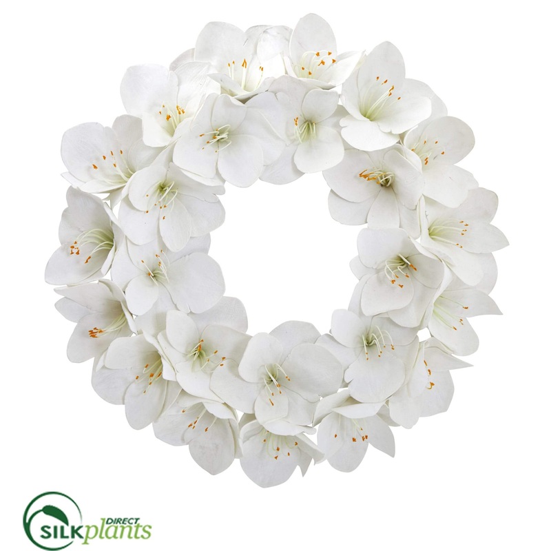 Amaryllis Artificial Wreath – Pack of 1