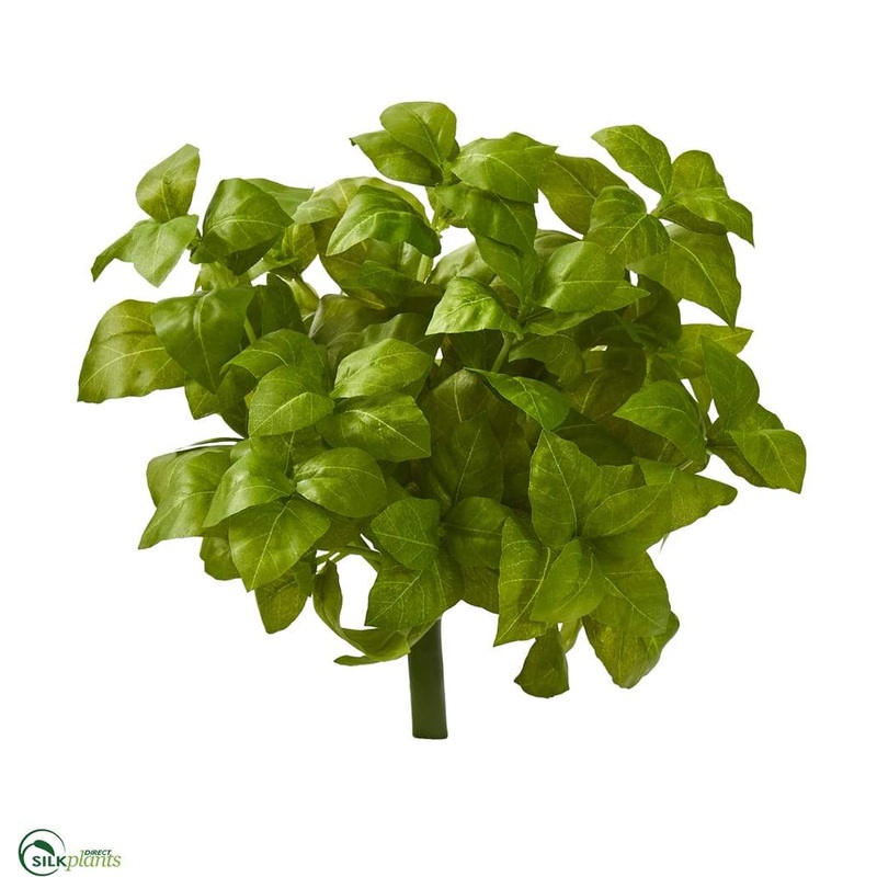 Basil Artificial Plant – Green – Pack of 6