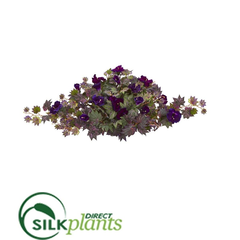 Gloxinia Artificial Ledge Plant – Pack of 1