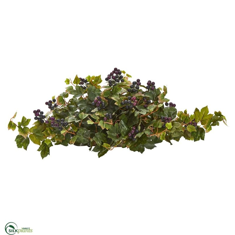 Grape Leaf Artificial Ledge Plant – Pack of 1