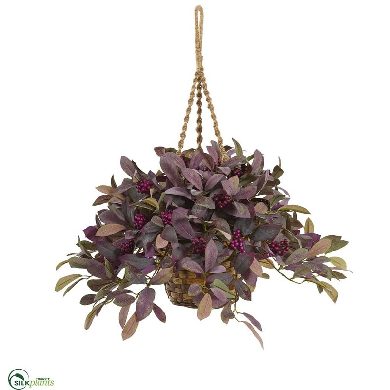 Fall Laurel Leaf with Berries Artificial Plant – Pack of 1