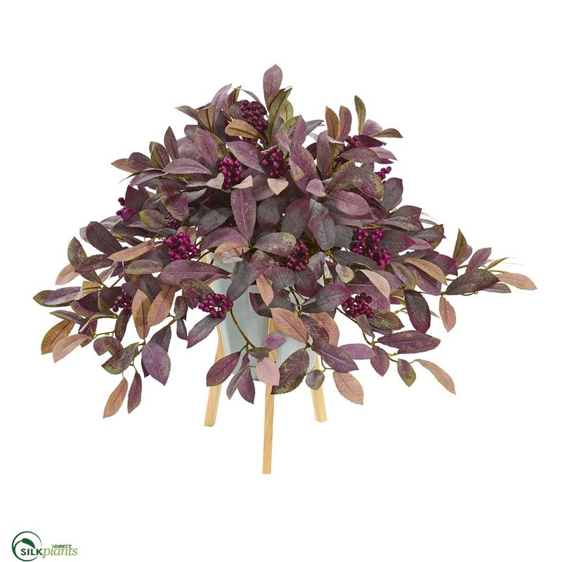 Fall Laurel with Berries Artificial Plant – Pack of 1