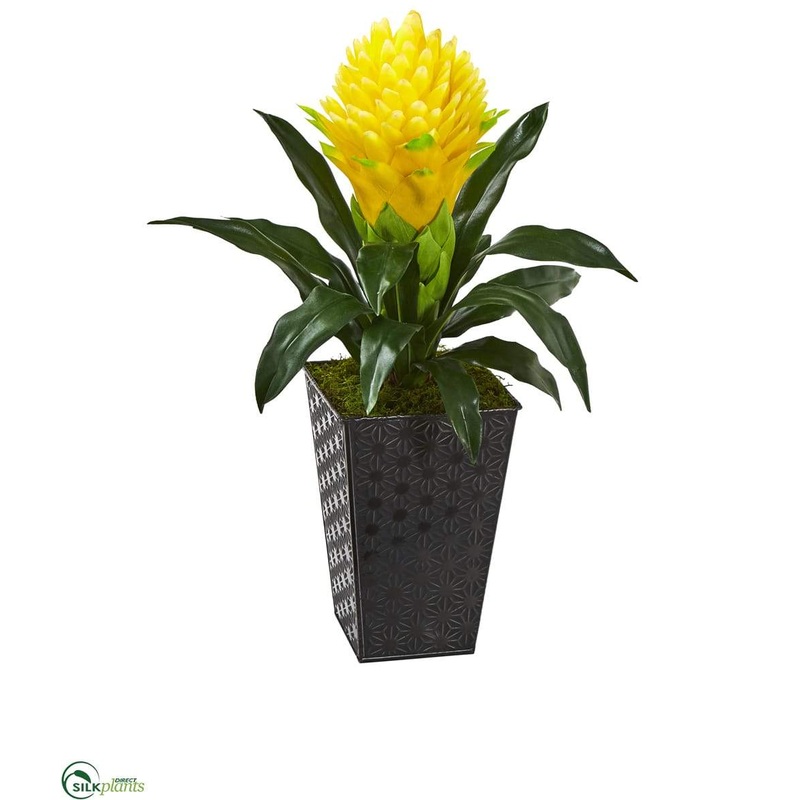 Ginger Artificial Plant – Yellow – Pack of 1
