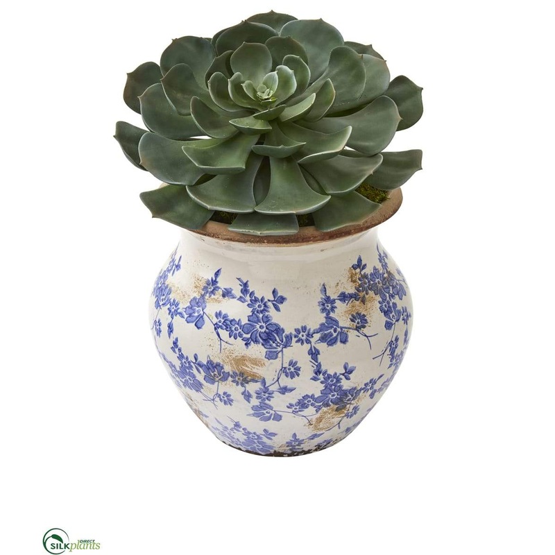 Echeveria Succulent Pick Artificial Plant – Pack of 1