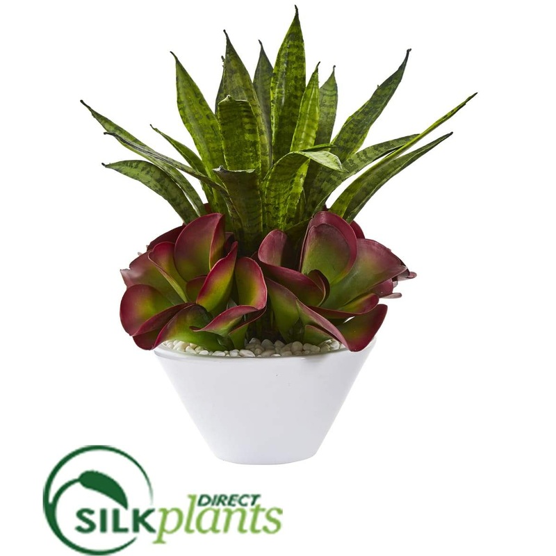 Sansevieria and Succulent Artificial Plant – Pack of 1