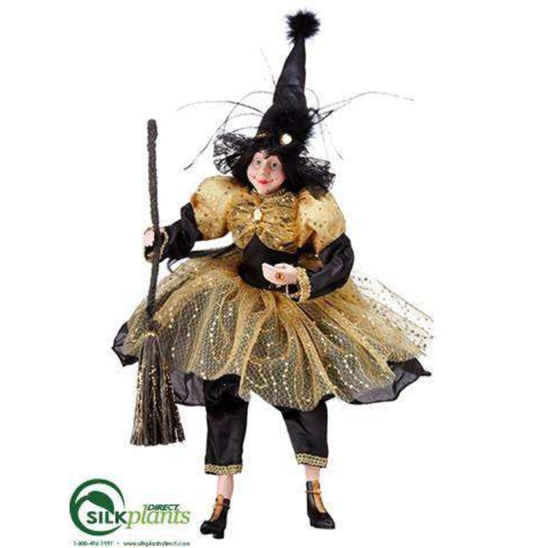 Witch – Gold Black – Pack of 4