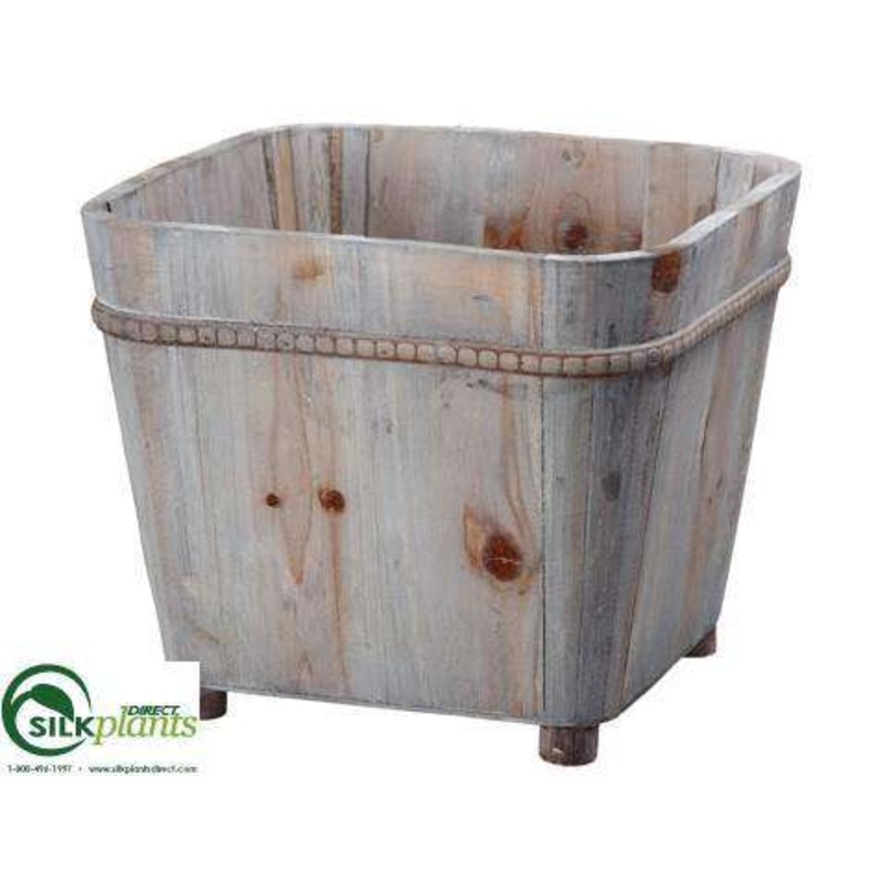 Wood Container – Natural – Pack of 4