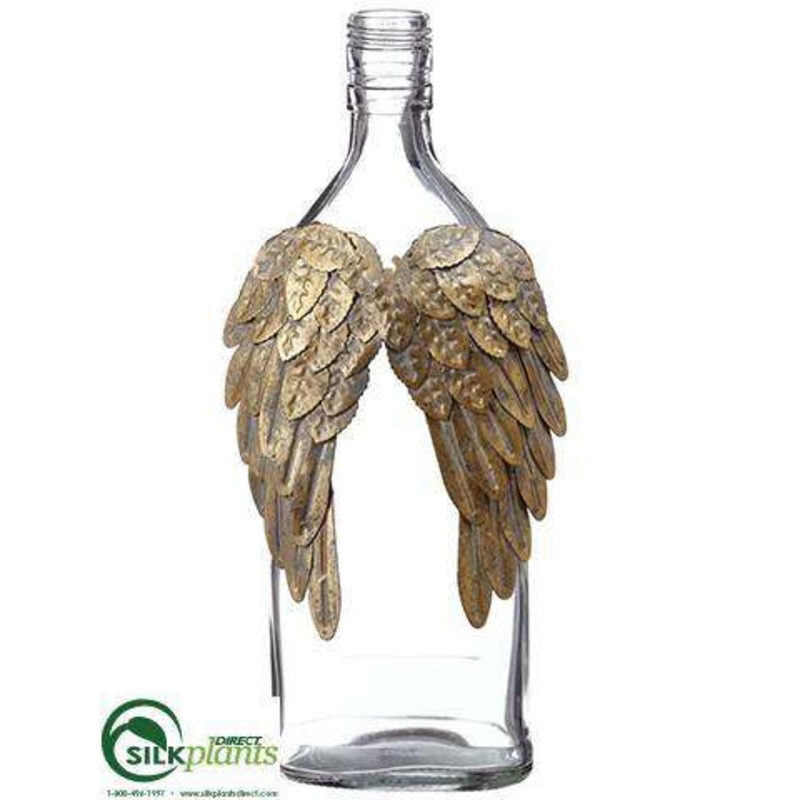 Vase – Clear Gold – Pack of 2