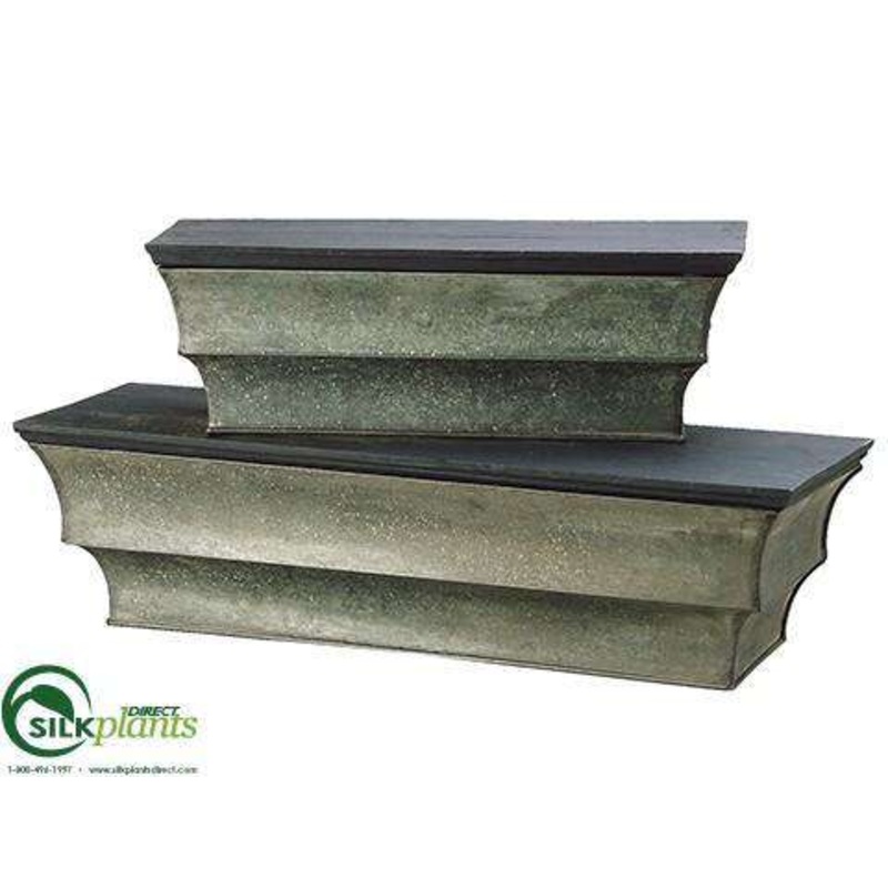 Wood, Metal Shelf – Gray Lead – Pack of 2