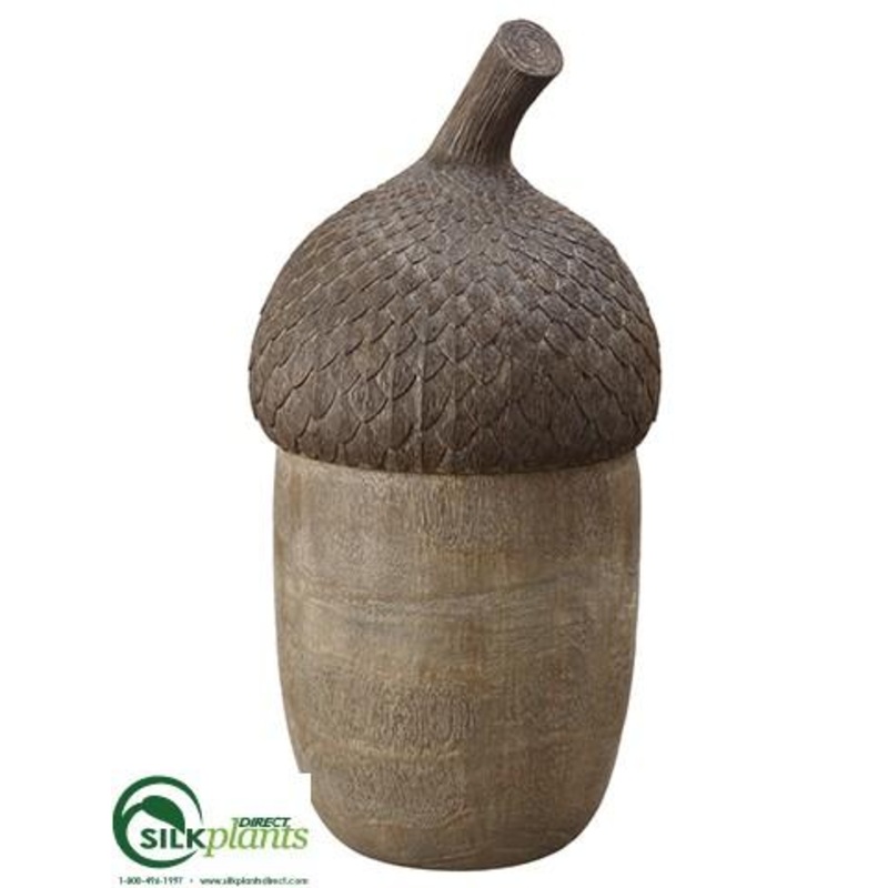 Acorn Box – Brown Whitewashed – Pack of 4