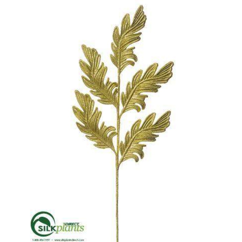 Acanthus Leaf Spray – Gold – Pack of 24