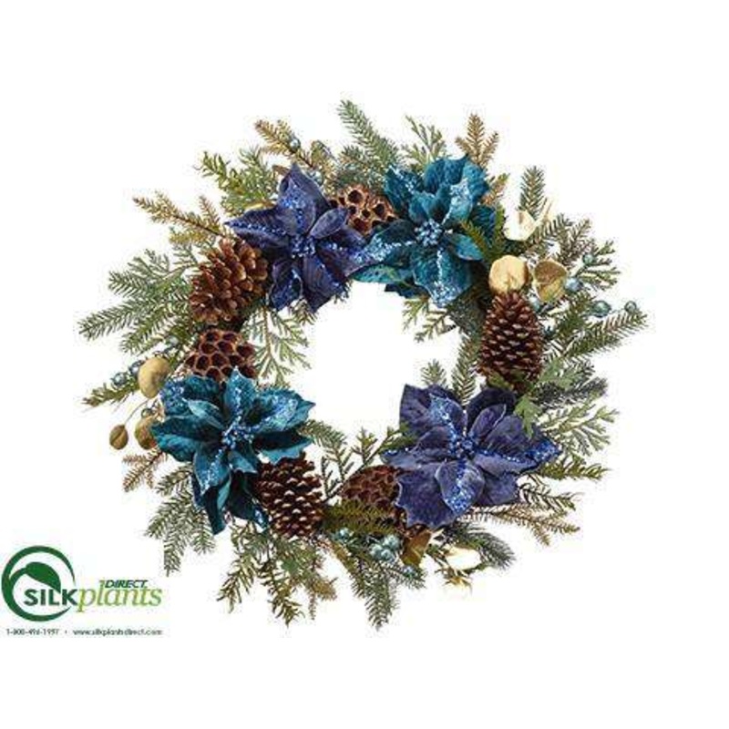 Wreath – Blue Green – Pack of 3