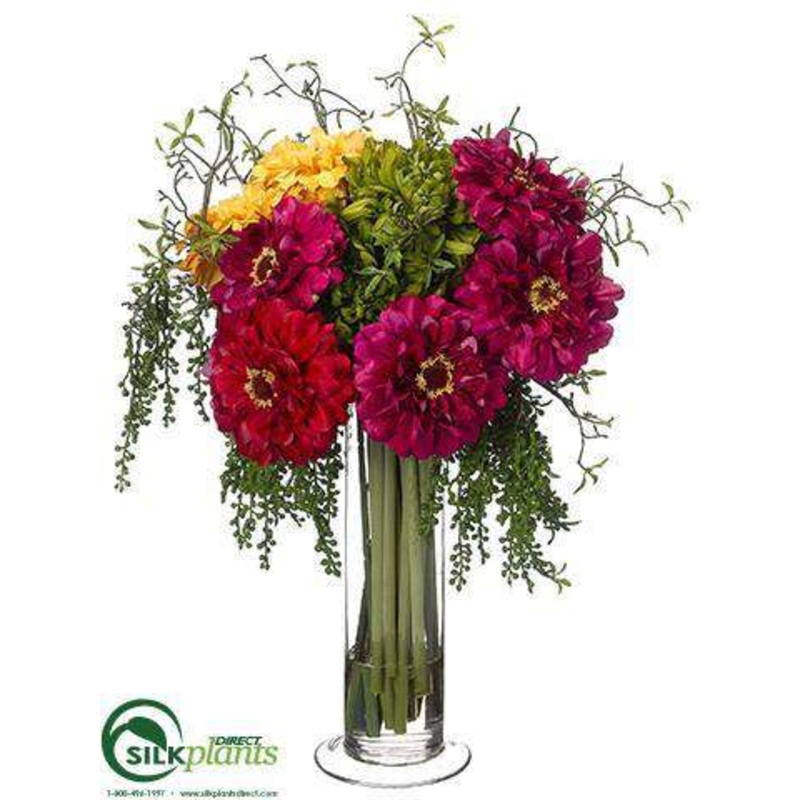 Zinnia Bouquet – Fuchsia Green – Pack of 1