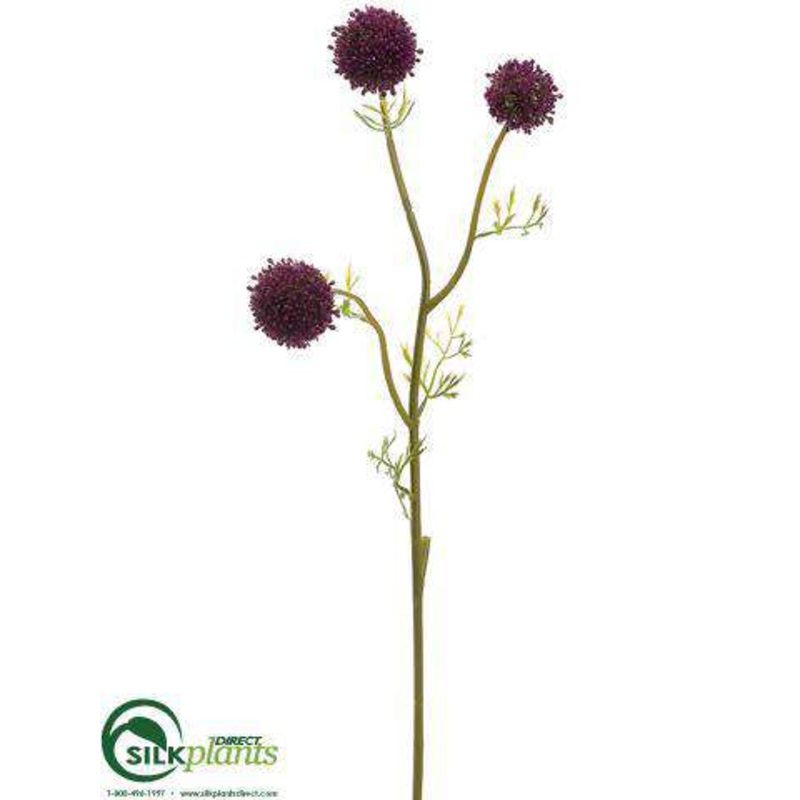 Allium Spray – Burgundy – Pack of 12