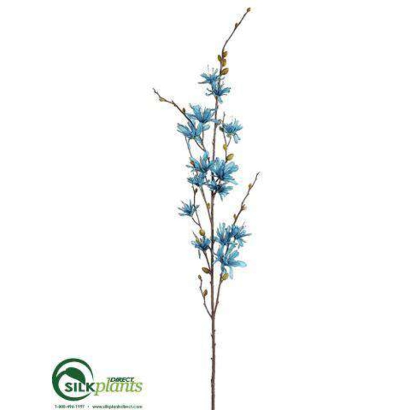 Winter Lily Spray – Turquoise – Pack of 12