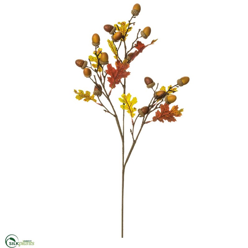 Acorn Spray – Brown – Pack of 12